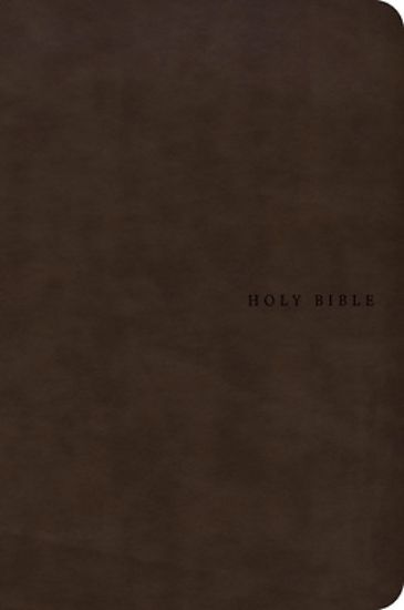 Picture of NASB Super Giant Print Reference Bible, Value Edition, Brown Leathertouch