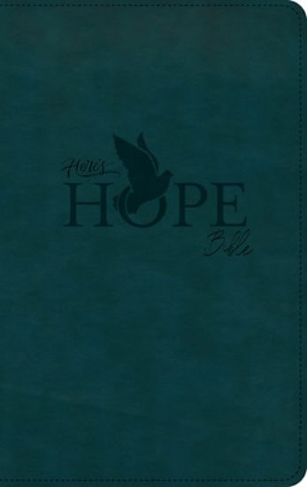 Picture of CSB Here's Hope Bible, Dark Teal Leathertouch