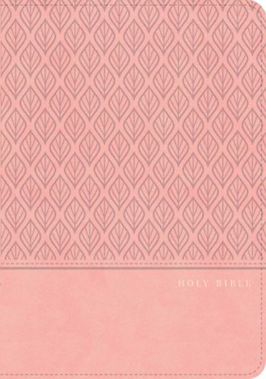 Picture of CSB Personal Size Giant Print Bible, Optimal Type, Digital Study Edition, Pink Leathertouch