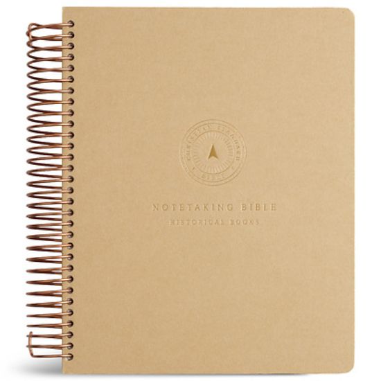 Picture of CSB Spiral-Bound Notetaking Bible, Optimal Type, Historical Books