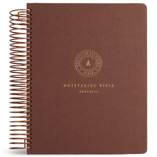 Picture of CSB Spiral-Bound Notetaking Bible, Optimal Type, Prophets
