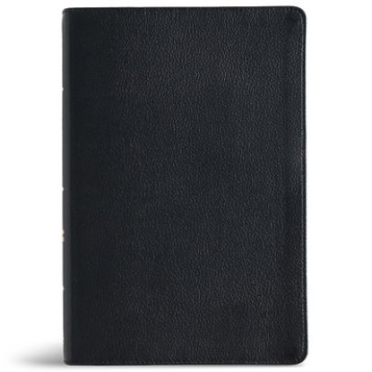 Picture of CSB Giant Print Reference Bible, Optimal Type, Digital Study Edition, Black Genuine Leather