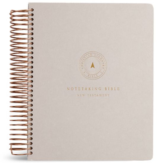 Picture of CSB Spiral-Bound Notetaking Bible, Optimal Type, New Testament
