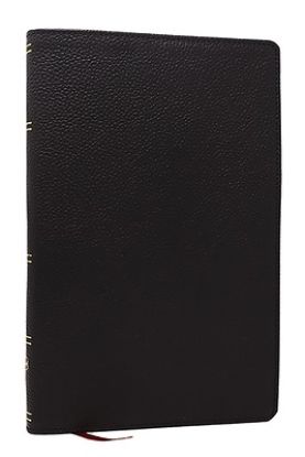Picture of Nkjv, Personal Size New Testament, Black Genuine Leather, Red Letter, Comfort Print
