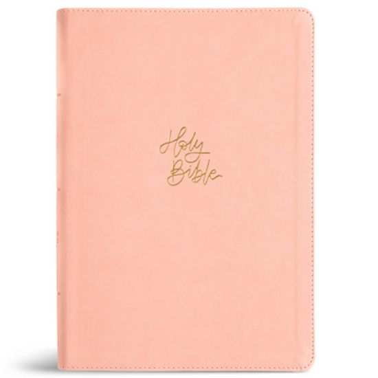 Picture of CSB Super Giant Print Reference Bible, Optimal Type, Digital Study Edition, Pink Leathertouch, Indexed