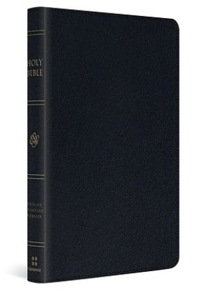Picture of ESV Large Print Thinline Bible (Genuine Leather, Black)
