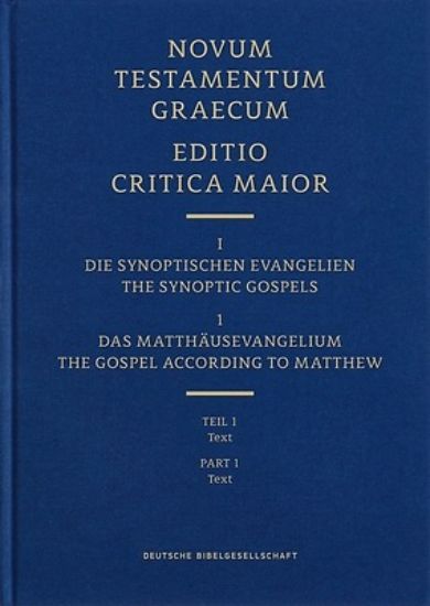 Picture of Novum Testamentum Graecum, Editio Critica Maior (Ecm) I/1.1