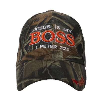 Picture of Cap Jesus Is My Boss Camo