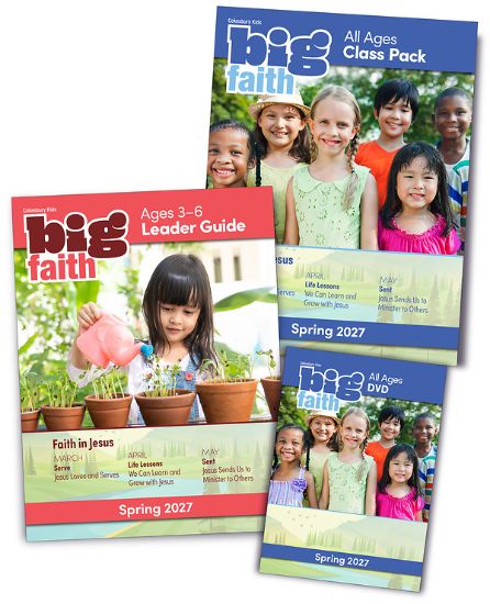 Picture of Cokesbury Kids Big Faith Spring 2027 Leader Kit Ages 3-6