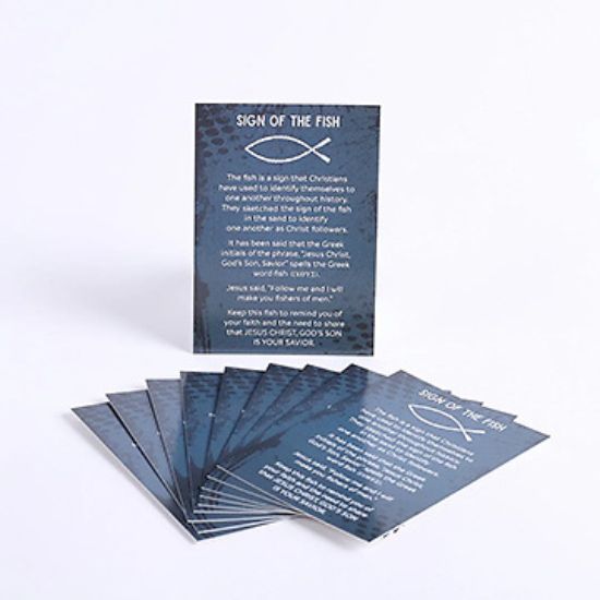 Picture of Sign of the Fish Pocket Card