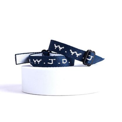 Picture of Bracelet Woven WWJD Delta Blue