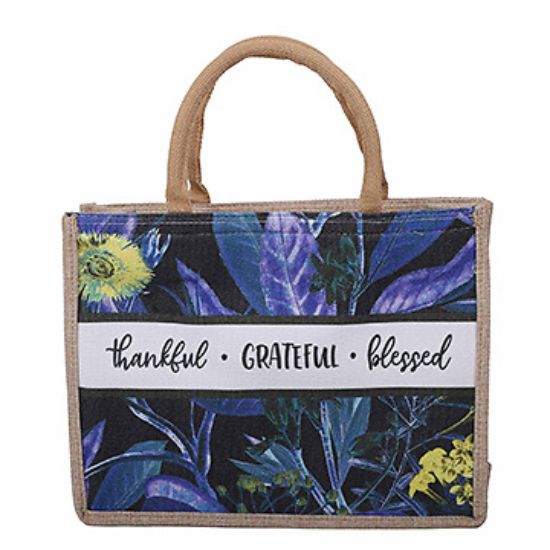 Picture of Tote Canvas Thankful