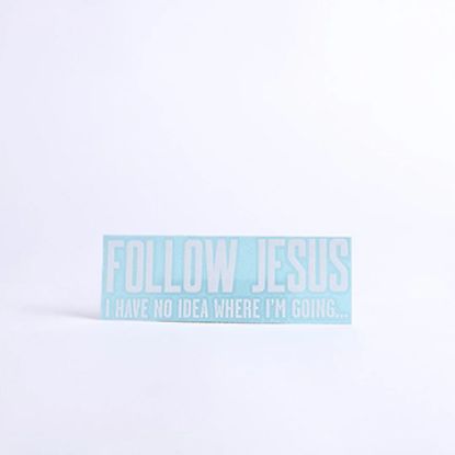 Picture of Decal Vinyl Follow Jesus