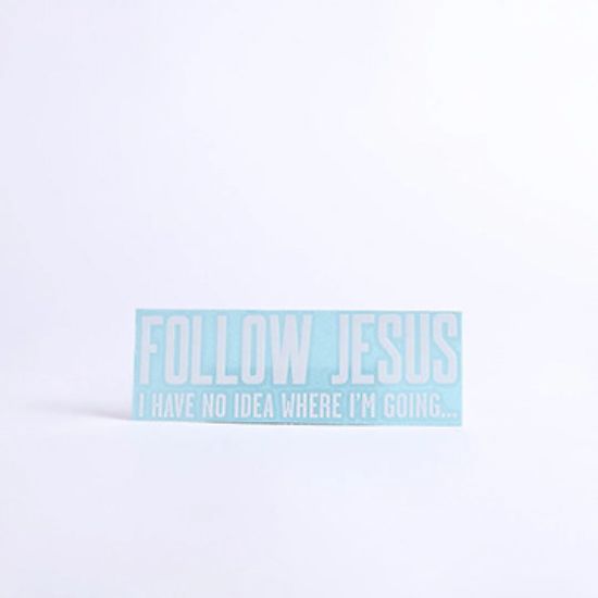 Picture of Decal Vinyl Follow Jesus