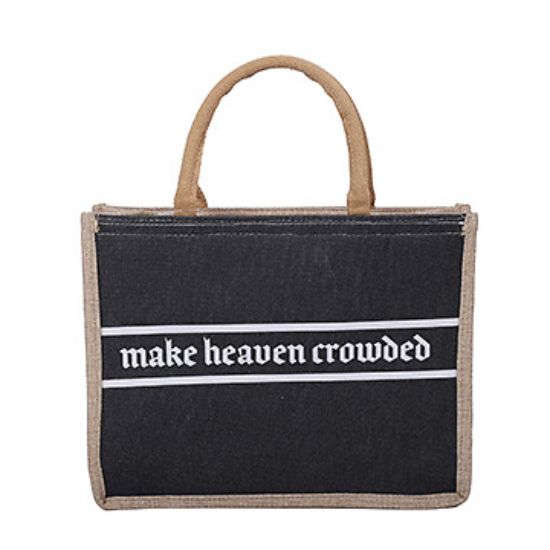 Picture of Tote Canvas Make Heaven Crowded