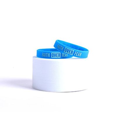 Picture of Power Band Faith Over Fear Large 1/2" - PK12