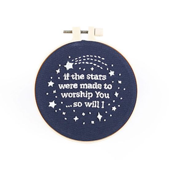 Picture of Embroidery Kit - If the Stars 10CM