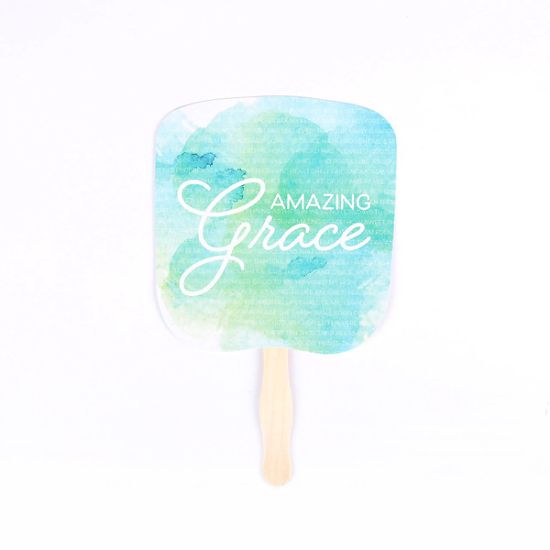 Picture of Hand Fan Amazing Grace PK50