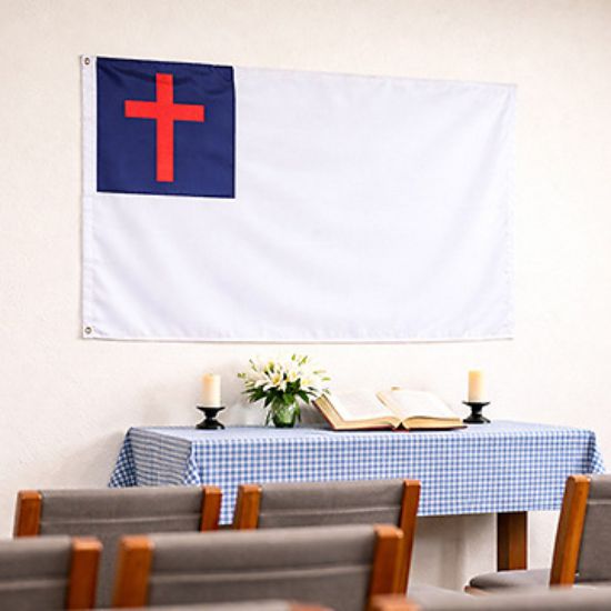 Picture of Flag Christian 3FT X 5 FT 68D