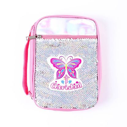 Picture of Bible Cover Sequin Cherished Large