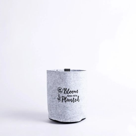 Picture of Grow Bag Bloom Grey - Velcro Back - 1 Gallon