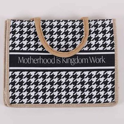 Picture of Tote Canvas Motherhood Is Kingdom Work