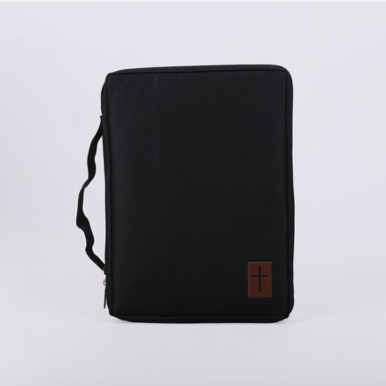 Picture of Bible Cover Canvas Cross Patch Extra Large