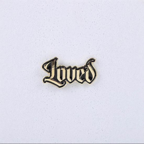 Picture of Lapel Pin Loved Gold PK3
