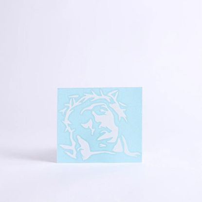 Picture of Decal Vinyl Head of Christ