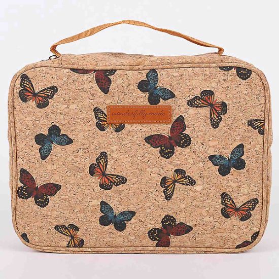 Picture of Bible Cover Cork Wonderfully Made Large