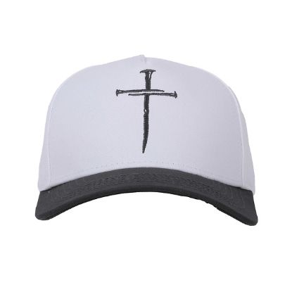 Picture of Cap Cross of Nails Black/White