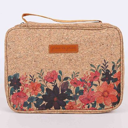 Picture of Bible Cover Cork Grow in Grace Large