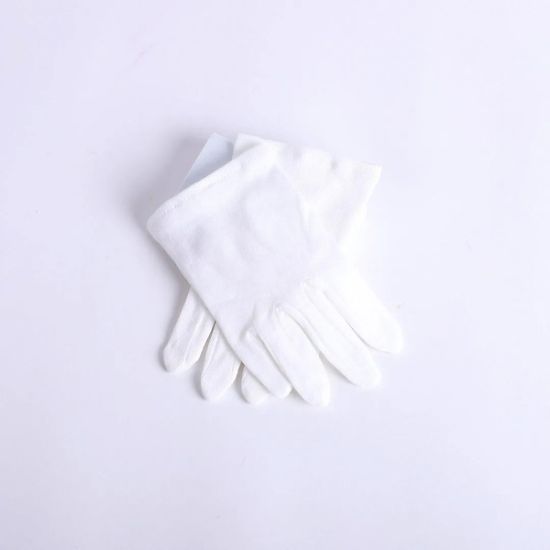 Picture of Glove White Plain Child Medium