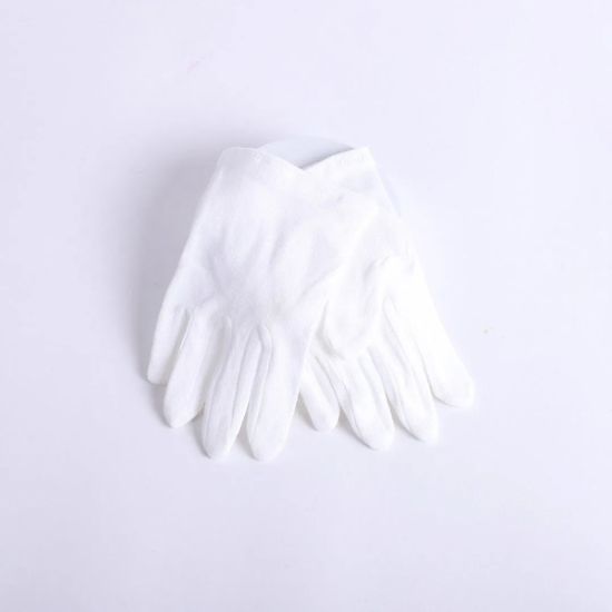 Picture of Glove White Plain Child Large