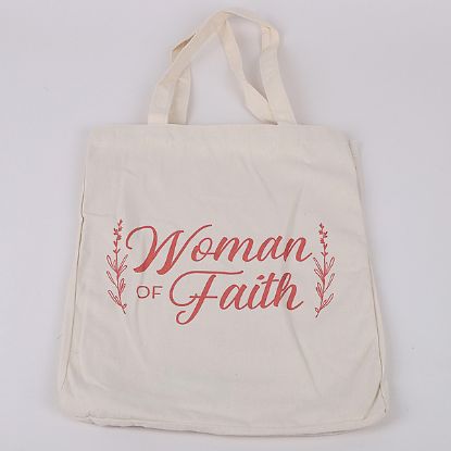 Picture of Tote Cotton Woman of Faith