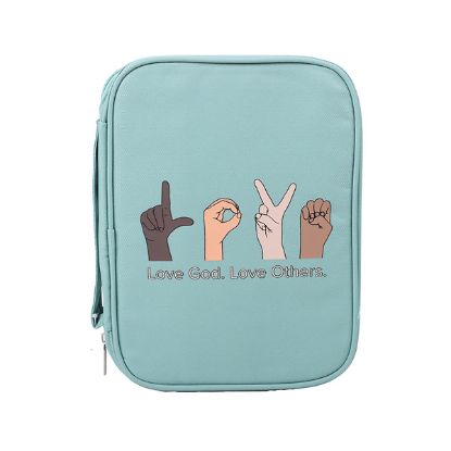 Picture of Bible Cover Canvas Love God Love Others Extra Large