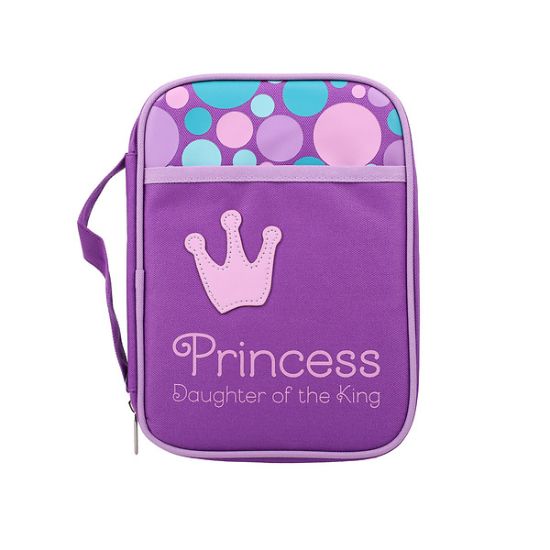 Picture of Bible Cover Canvas Princess Medium