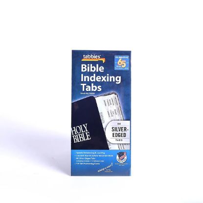 Picture of Bible Index Tabs Silver Tabbies PK10