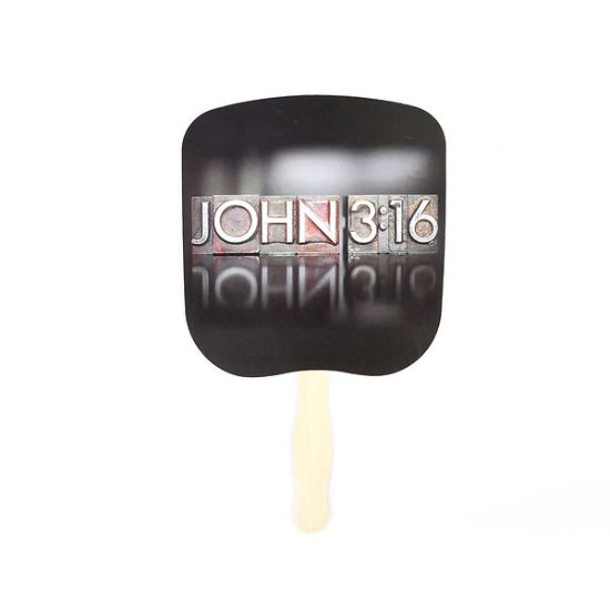 Picture of Hand Fan John 3:16 PK50