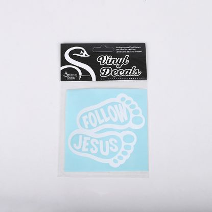 Picture of Decal Vinyl Follow Jesus Feet