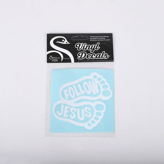 Picture of Decal Vinyl Follow Jesus Feet