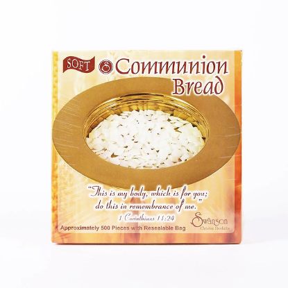 Picture of Communion Bread Soft Squares Swanson 500CT