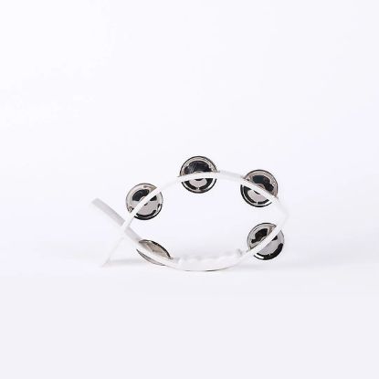 Picture of Tambourine Little Fish White 8 X 4.5