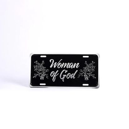 Picture of Autotag Deluxe Woman of God Silver