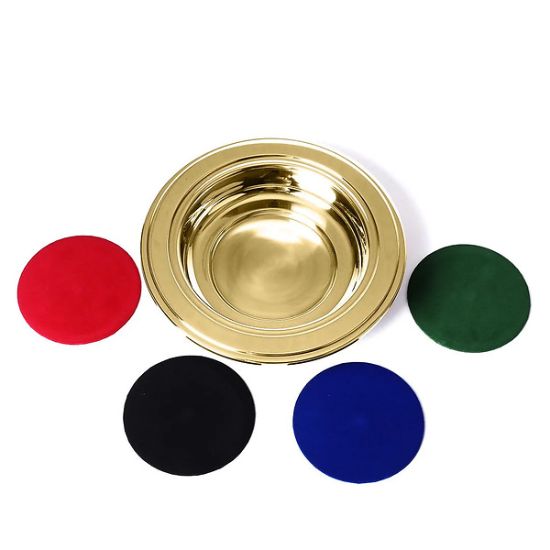 Picture of Offering Plate Gold W/4 Pads