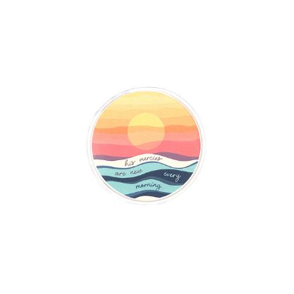 Picture of Sticker Vinyl His Mercies Are New PK5