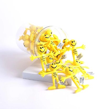 Picture of Bendable Man Smile God Loves You PK24