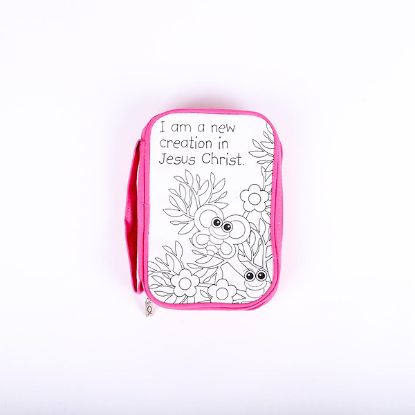 Picture of Bible Cover Canvas Washable New Creation Small