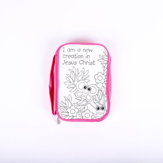 Picture of Bible Cover Canvas Washable New Creation Small