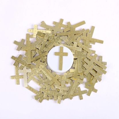 Picture of Pocket Cross Amazing Grace Gold PK50